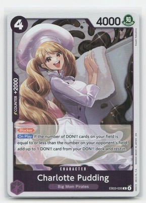 One Piece - Charlotte Pudding - Extra Booster: Heroines Edition EB03-035 - NM