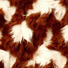 Highland Cow Fur 44 - 18"x46" Hydrographic Film Hydro Dipping