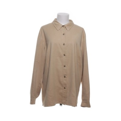 Talbots, Hemd, Größe: XL, Beige, Polyester, Einfarbig, Damen #3p7