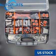 750PCS New for DT Connector Plug Kit for 14 16 18 20 AWG Stamped Contact Kit