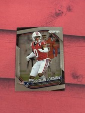 2025 Panini Prizm Christian Gonzalez #176 New England Patriots (Q)
