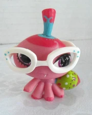 Littlest Pet Shop 2007 No # Pink Spider Extreme Pets W/Glasses  MOD Series