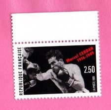 FRANCE - 1991 - YT 2729**MNH - BDF - MARCEL CERDAN - COTE 2€