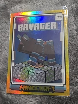 Minecraft Panini Ravager Gold Foil 28/99