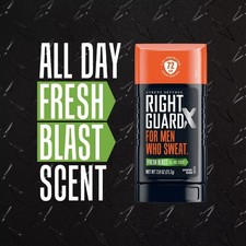 Right Guard Xtreme Defense Antiperspirant Deodorant Invisible Solid Stick, Fresh