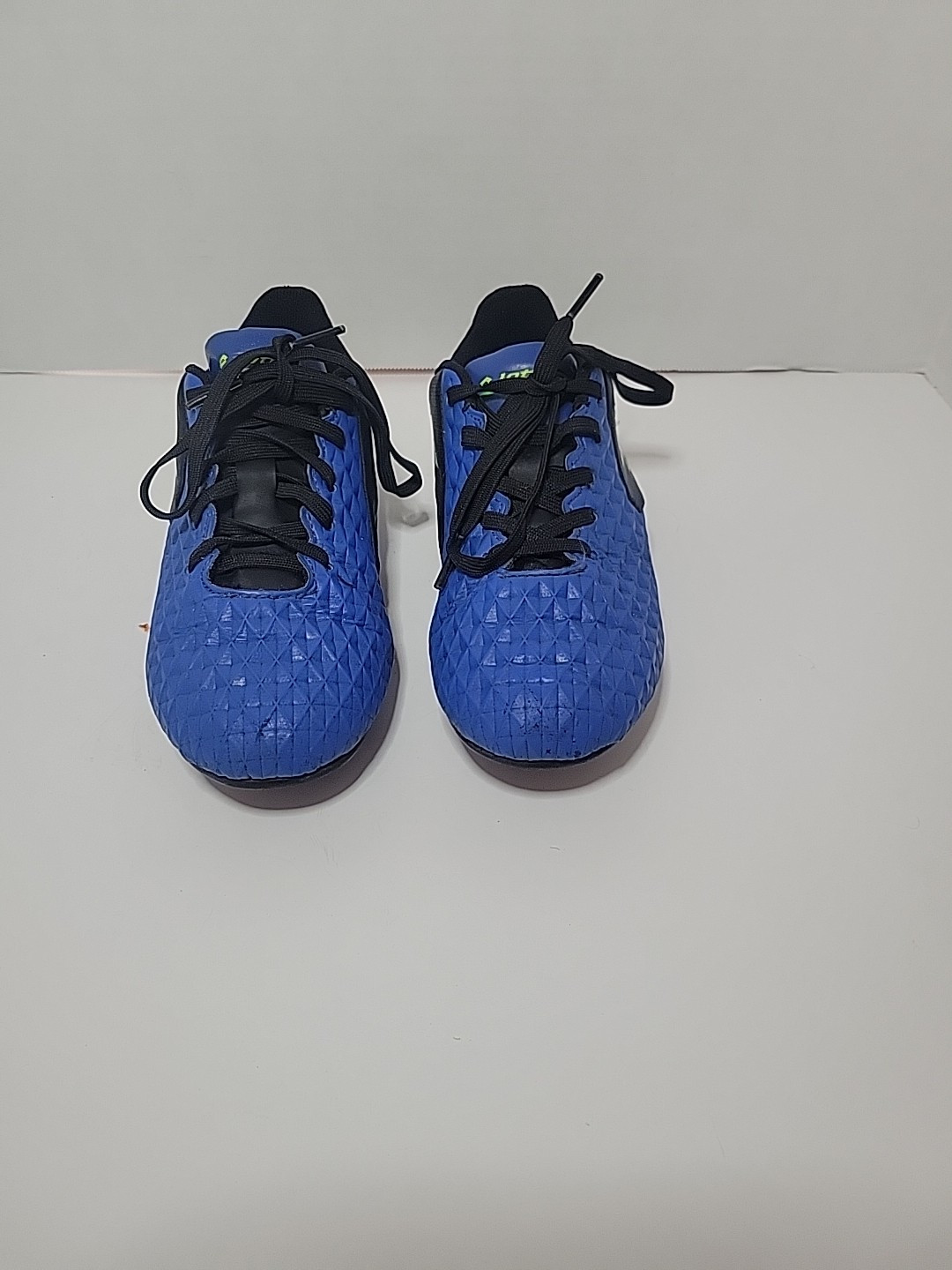 Lotto Forza Elite 2 Jr Tacchetti Calcio Bambini Taglia 3 Blu e Nero