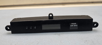 09-12 Hyundai Santa Fe Dash Clock Display  Assembly Passenger Bag Black