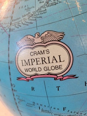 CRAM’S IMPERIAL WORLD GLOBE USA製 Cram's Imperial World Globe vintage,rotating,12