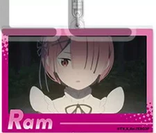 Re:Zero Acrylic Keychain Trading Scene 80x60mm
