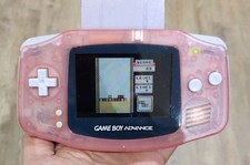 GAMEBOY ADVANCE GBA NINTENDO Officiel Rose Pink   Game Boy Officiel 