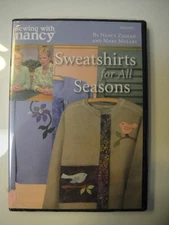 Sewing with Nancy Zieman Sweatshirts for All Seasons DVD with Mary Mulari