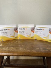 Medela Breast Feed Quick Clean 15 Micro-steam Bags 200 Uses 20 per bag NEW