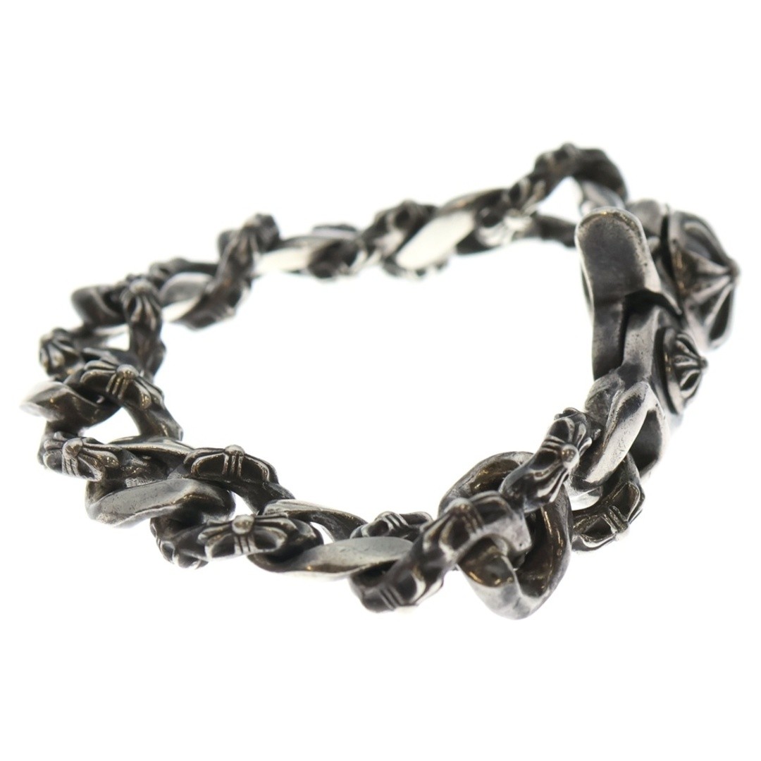 CHROME HEARTS FNCY CHN LNK FANCY LINK CLIP Bracelet 15 Links Silver BCA145 Used thumbnail 3