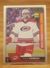 2016-17 OPC Platinum RC Trevor Carrick Carolina Hurricanes 