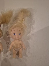 Vintage Tyco Quints Replacement Purple Eyes Lot Of 2 Babies 1990