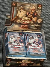 2025 Topps Chrome Football Jumbo Box