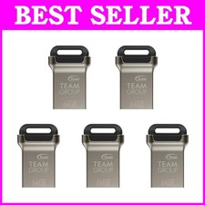 High-Speed 64GB USB 3.2 Gen 1 Flash Drive x5
