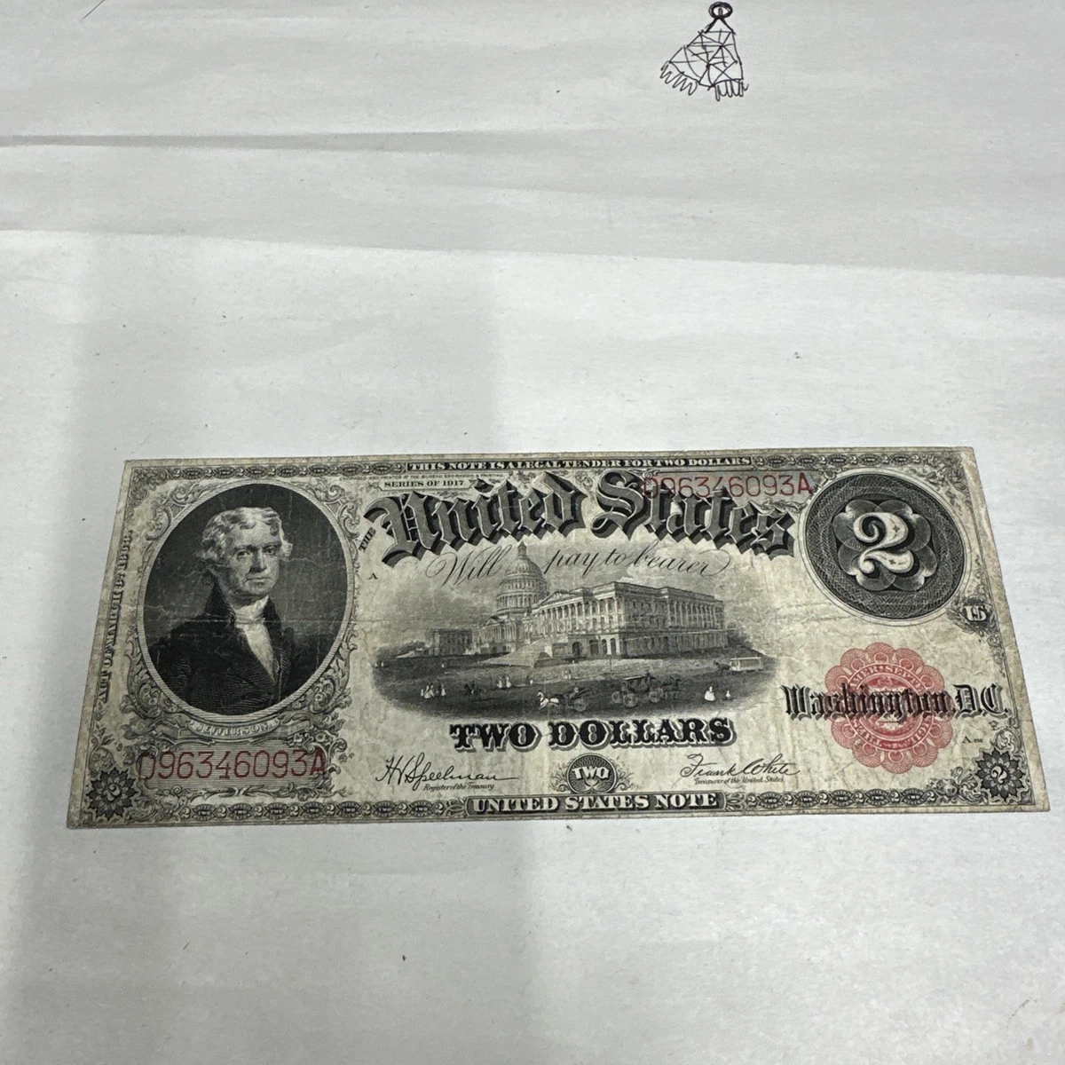Circulated Ungraded $2 US Large Size Paper Money Notes for sale | eBay