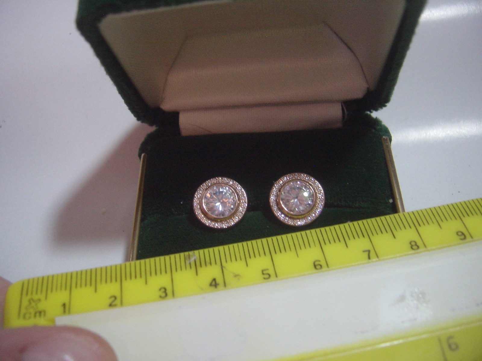 vintage Solid Silver & gp-highest quality sparkli… - image 1