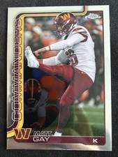 Matt Gay Topps Chrome 2025 Base Football Card
