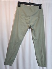 Varley Women  s High-Rise Leggings Green Size M   81 Nylon 19 Elastane