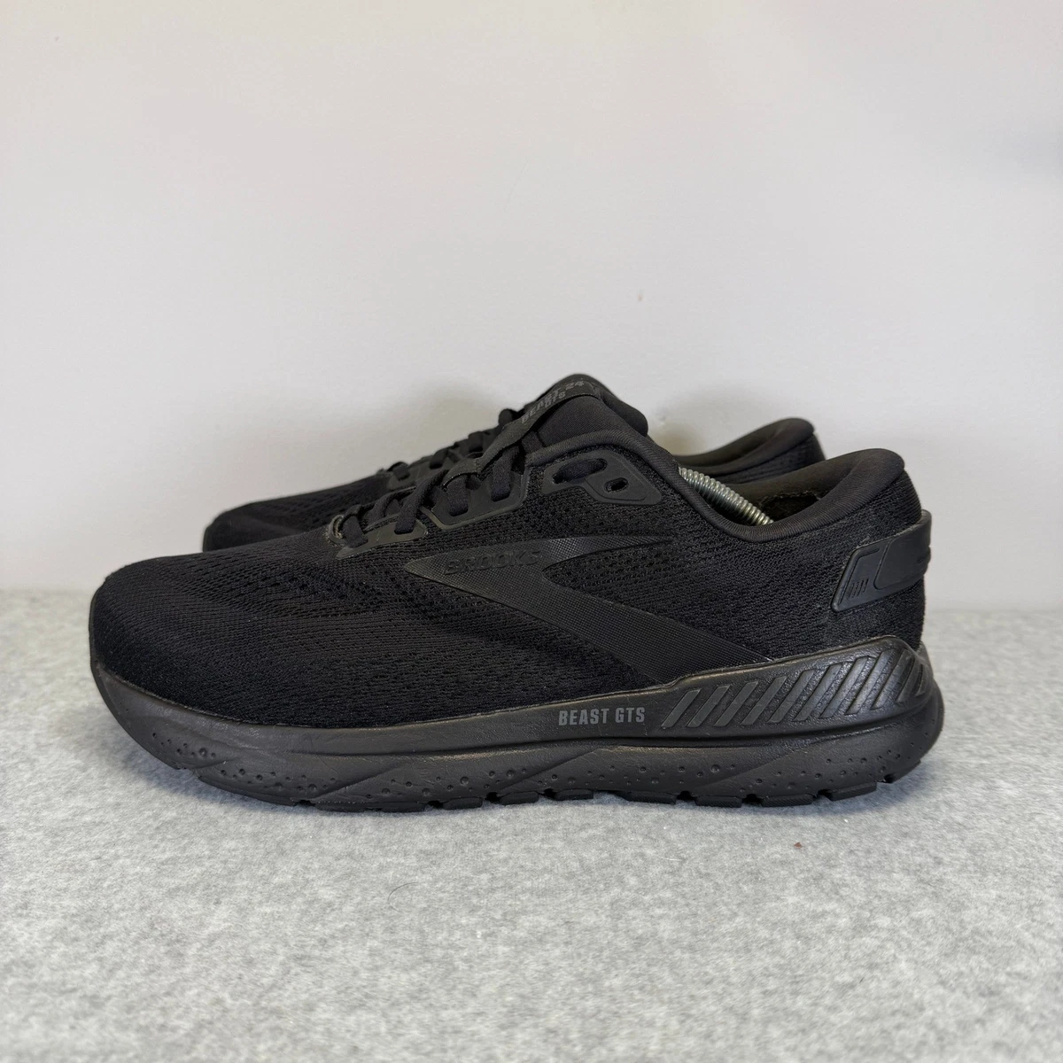 Men\'s Brooks Beast GTS 24, Black Ebony, SZ 10 4E X Wide Cadence Upgraded Insoles Brooks Beast GTS 24 4E Extra Wide Black Ebony for sale | eBay main image 4