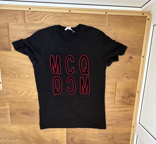 McQ, MCQ Alexander Mcqueen Cotton T-shirt Black Men's size M Medium