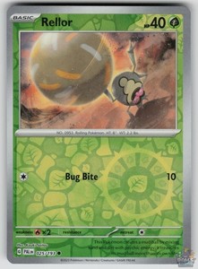 Rellor 025/193 Paldea Evolved Reverse Holo Common