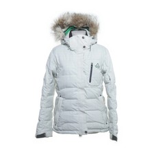 SOS, Skijacke, Damen, Größe: 38, Weiß/Grün, Sonstiges #L5y