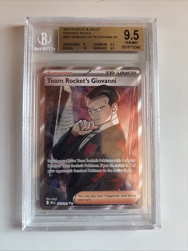 Team Rocket's Giovanni graded BGS 9.5 for sale on eBay