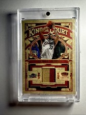 2009 Panini Crown Royale LeBron James King On The Court #4 /10 Materials #1 Card