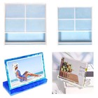 Photo Frame Resin Mold,Rectangle Silicone Epoxy Molds for Casting Table Decor