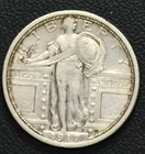 1917 Standing Liberty Quarter Type 1 Ch EF