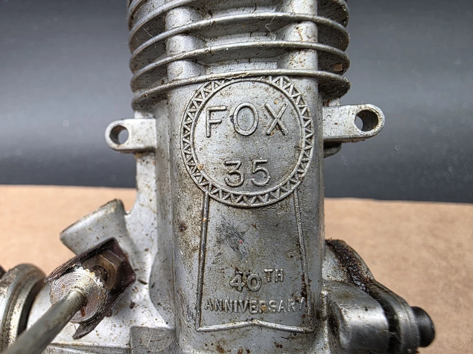 Fox 35 40th Anniversary Plane Motor Model Engine Control Line .35 Glow Nitro - Image 2 of 4