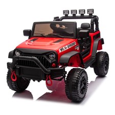 24V Kids Ride-On Car: 400W Motor, Remote Control, Bluetooth Music, Safety Belt