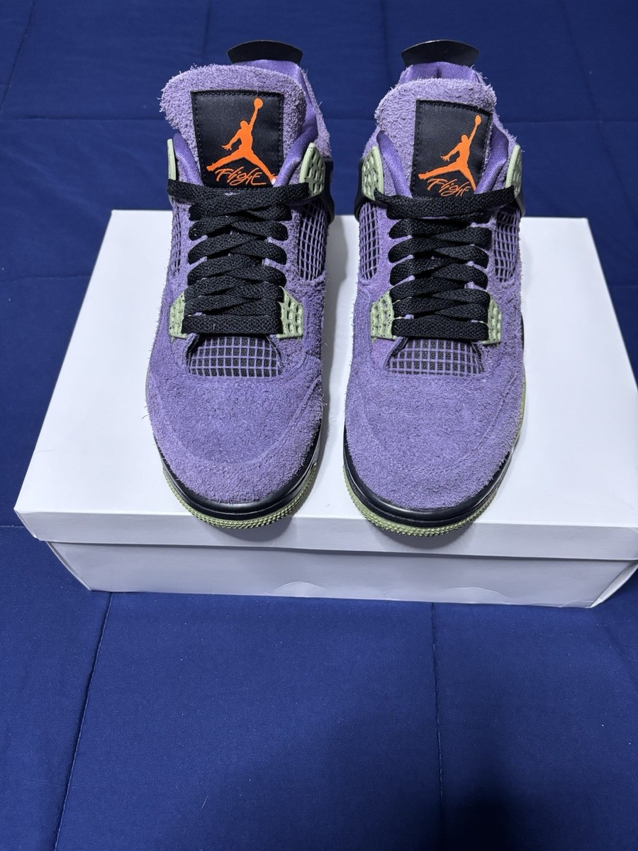 Size 8M/9.5W - Jordan 4 Retro Canyon Purple 2022 AQ9129-500  display picture 3
