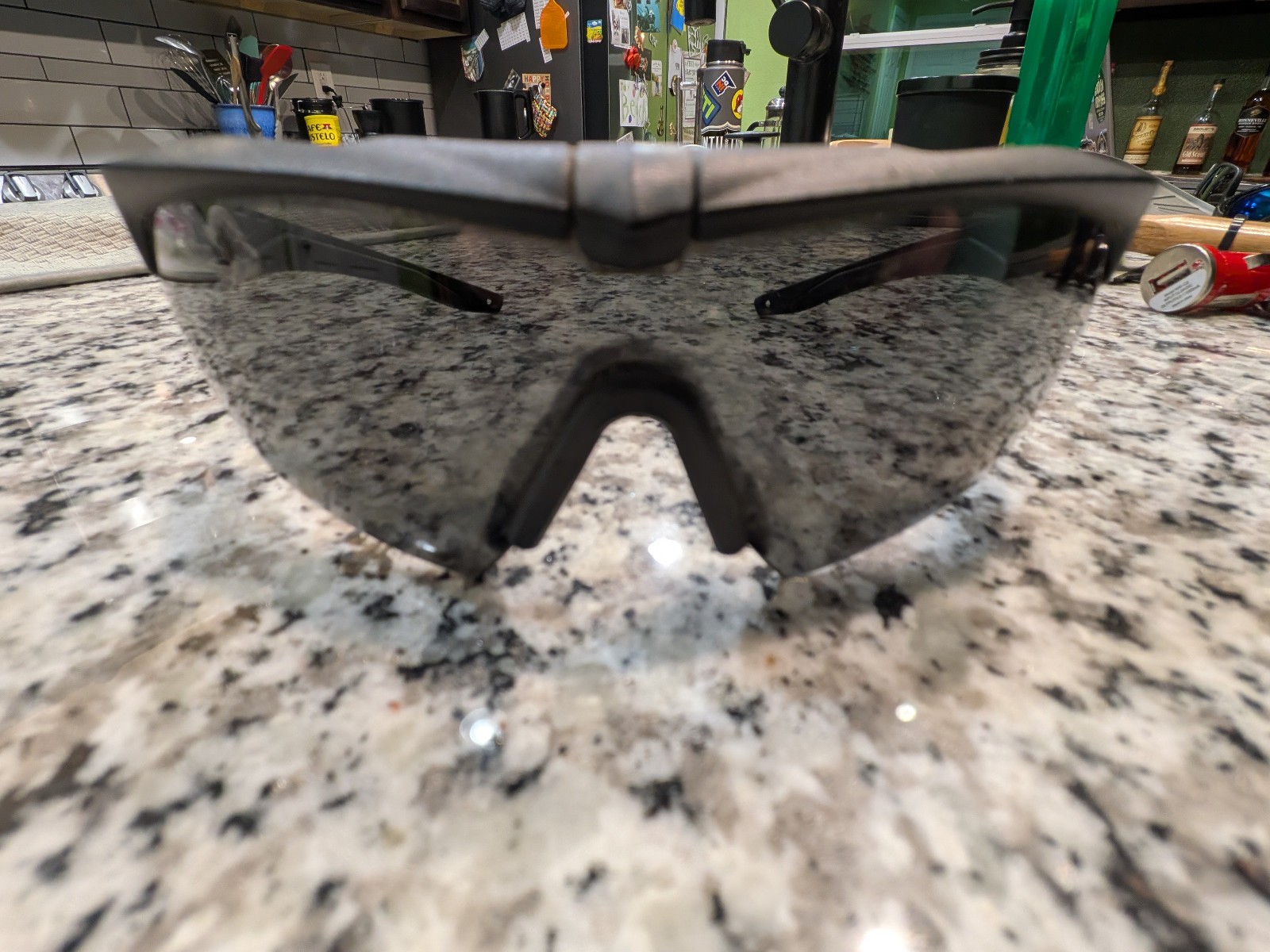 ESS APEL CROSSBOW RECTANGULAR SUNGLASSES BLACK NEW - image 2