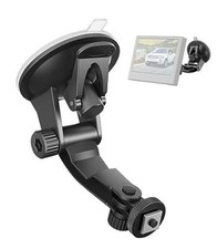 Large Dual Suction Cup Backup Camera Mount for 7/9 inch Windshield and Car,