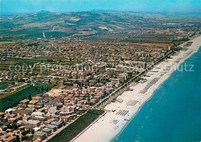 Alba Adriatica Fliegeraufnahme