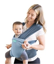 MOBY Wrap Infant To Toddler Carrier Gray 3 In 1 8-33lbs