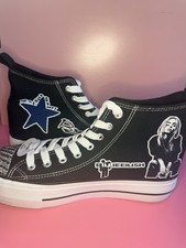 Billie Eilish High Top Canvas Trainers Lace Up Flats ( UK 3 - UK 8 AVAILABLE)