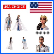 Disney  s Wish 2-Doll Set, King Magnifico  Queen Amaya Posable Fashion Dolls ...