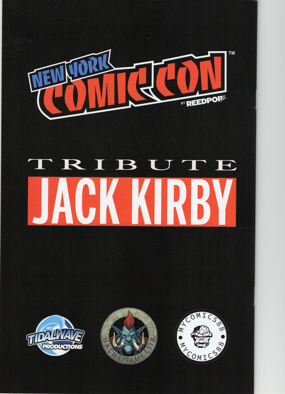 Jack Kirby Tribute NYCC 2025 Virgin Variant Stan Yak Abyssus #18 of 50