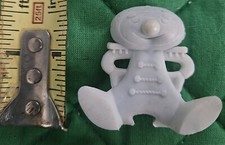 Vintage 1950  s Nabisco Shredded Wheat Munchy Spoon Sitter Alien, Missing Antenna