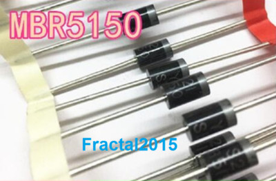 10PCS MBR5150 SB5150 SR5150 5A 150V Schottky-Diode