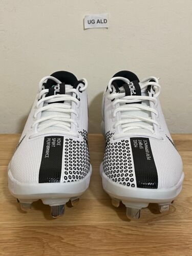 Nike Force Zoom Mike Trout 7 White/Black Baseball Cleats Size Men's 8 CQ7224 101 - Picture 4 of 9
