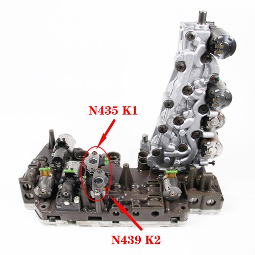 DL501 0B5 Transmission N435 K1 N439 K2 Clutch Shift Solenoid For A4 A5 ...