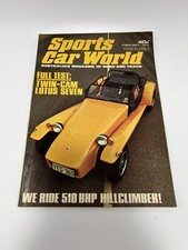 Vintage Sports Car World 1974 Feb Datsun 260Z Subaru GSR 1360 Monaro GTS Lotus