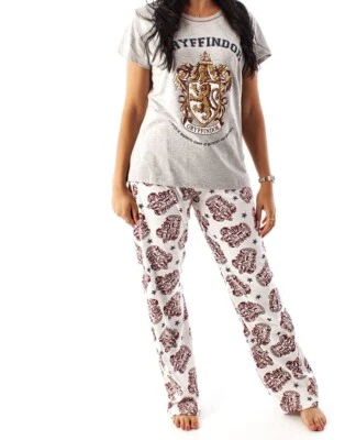 LADIES HARRY POTTER PYJAMAS GRYFFINDOR WOMANS PYJAMAS RRP £18.99 Plus P&P