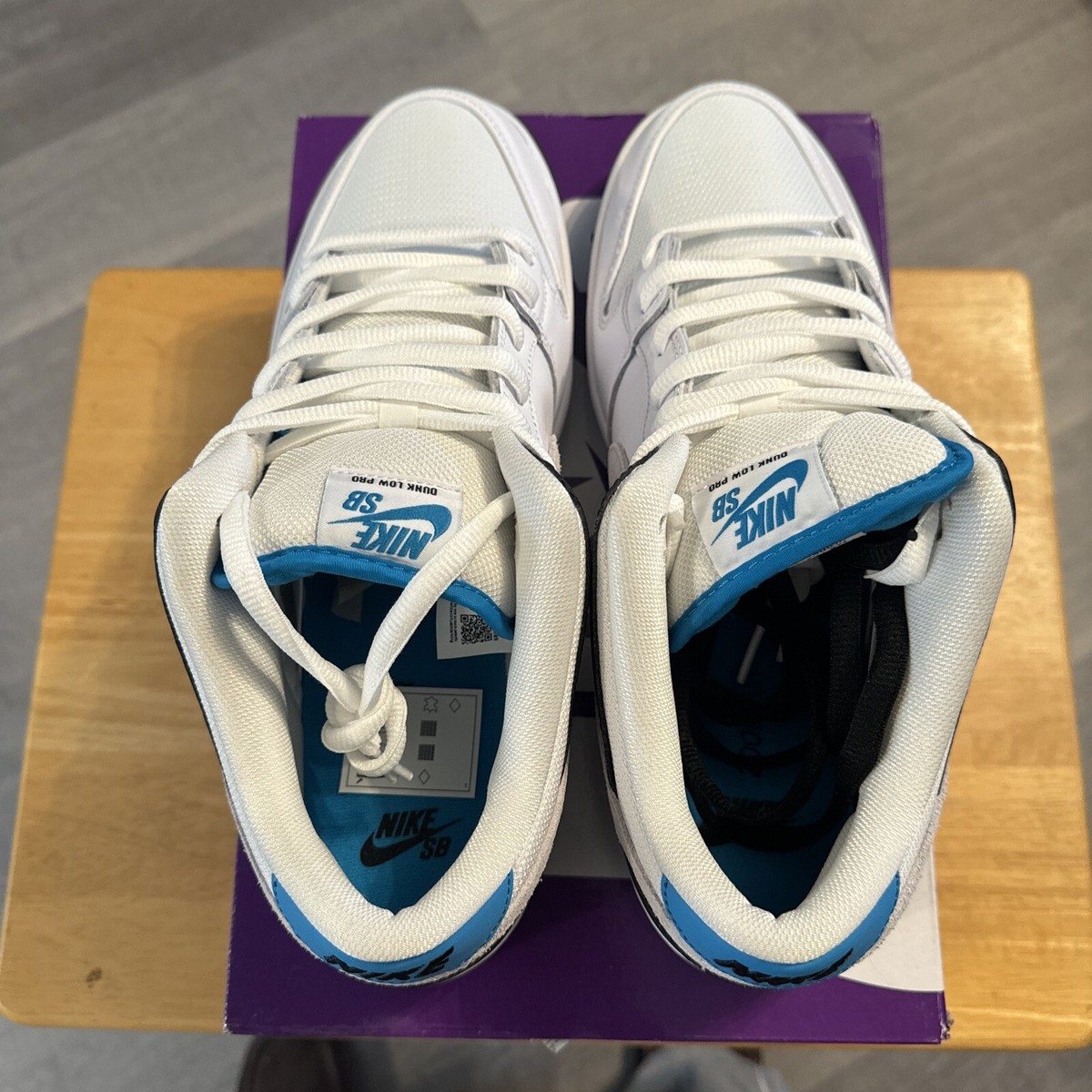 Nike SB Dunk Pro Low Laser Blue Size 11 BQ6817-101 DS BNIB